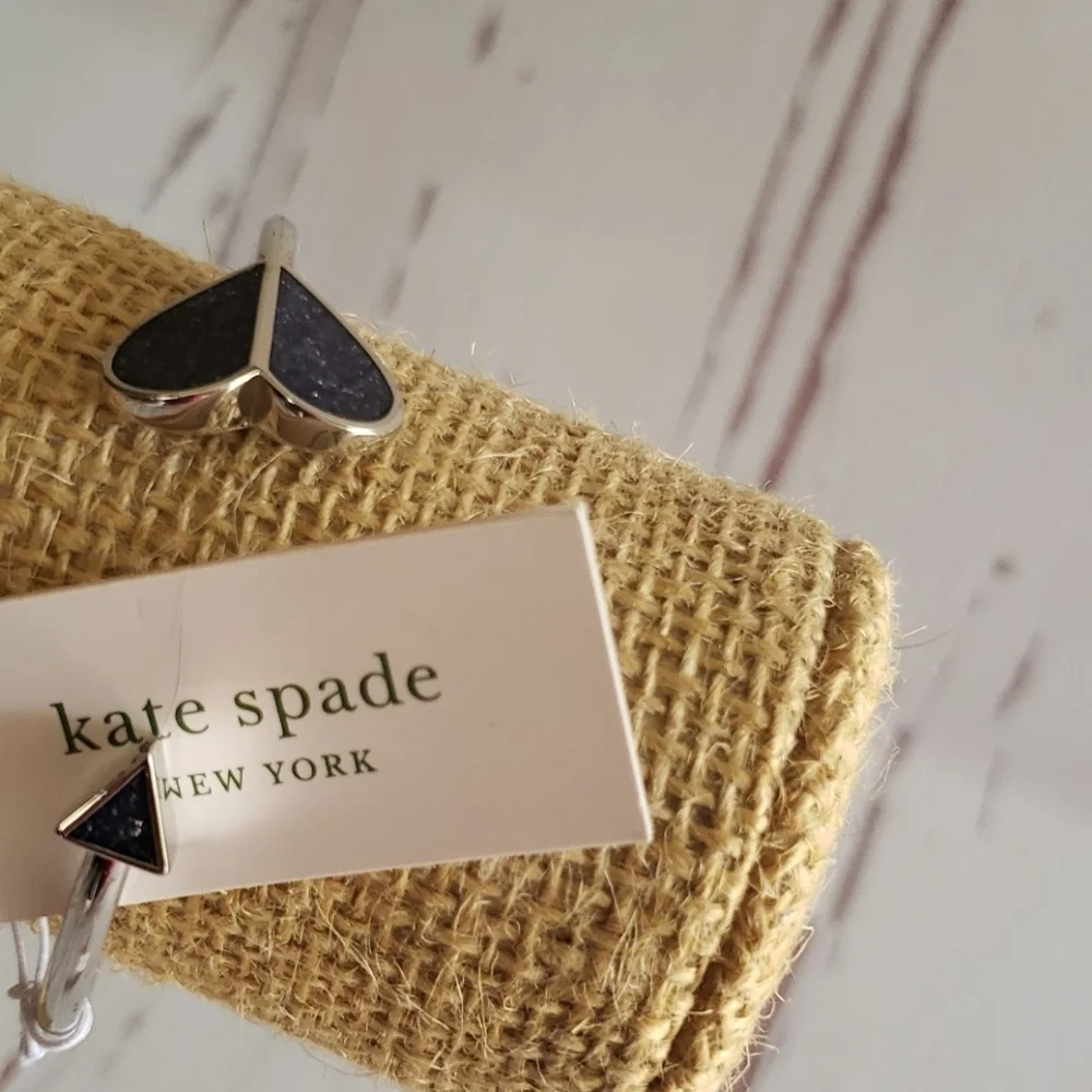 Kate Spade black/silver bracelet